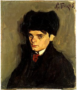 Triik, Nikolai. Aleksander Tassa portree. 1905. Õli, lõuend. 59x49,6, TKM TR 10614 M 2251