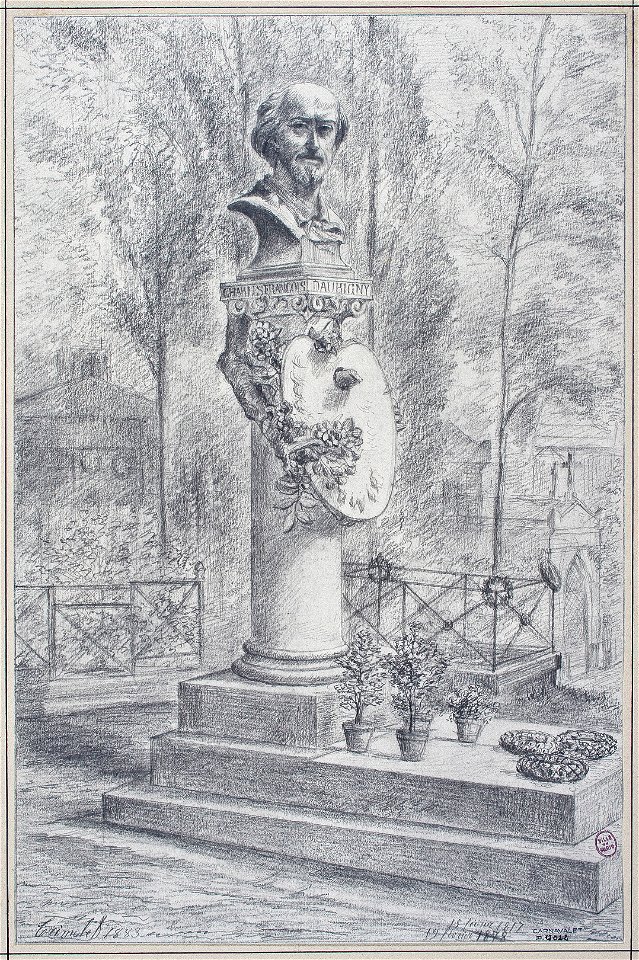 Trimolet - Père-Lachaise - Grave of Charles François Daubigny