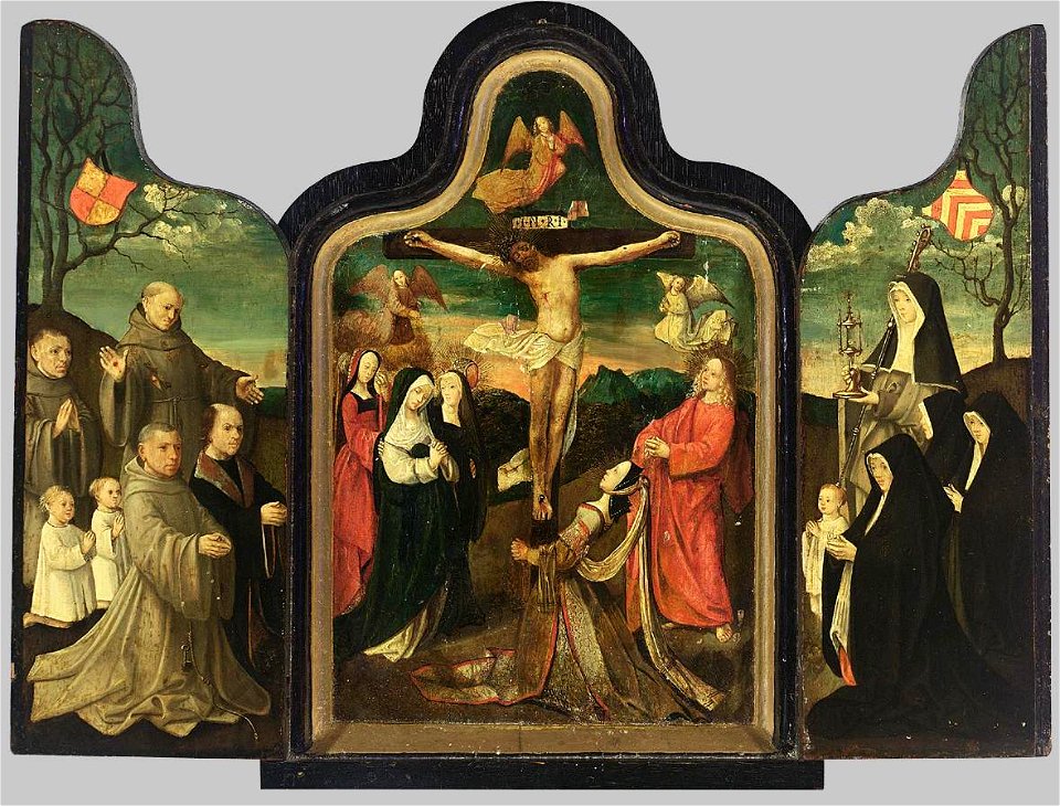 Jacob Cornelisz. van Oostsanen - Triptych - WGA05269