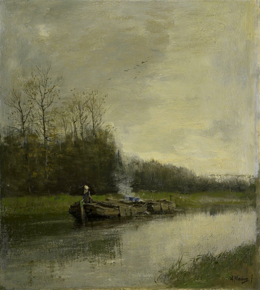 Trekvaart Rijksmuseum SK-A-2384