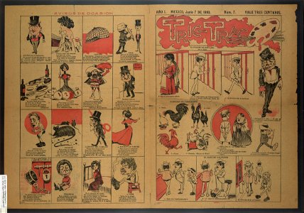 Tric-Trac, semanario humoristico, Año 1, Núm 7, Junio 7 de 1903 LCCN2006680124
