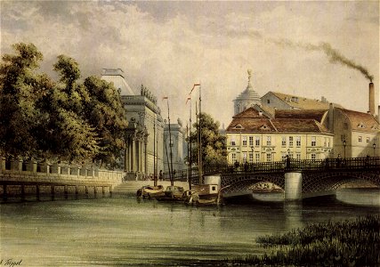 Albert Ludwig Trippel - Potsdam, An der Langen Brücke