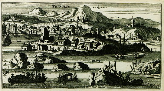 Tripolis in Syrien - Peeters Jacob - 1690