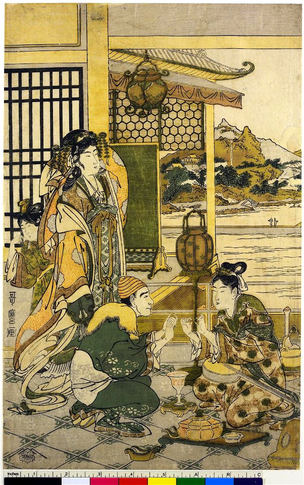 Triptych print (BM 1909,0618,0.84.1-3)