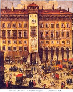 Tribunale della Napoli Vicaria sec. XVII