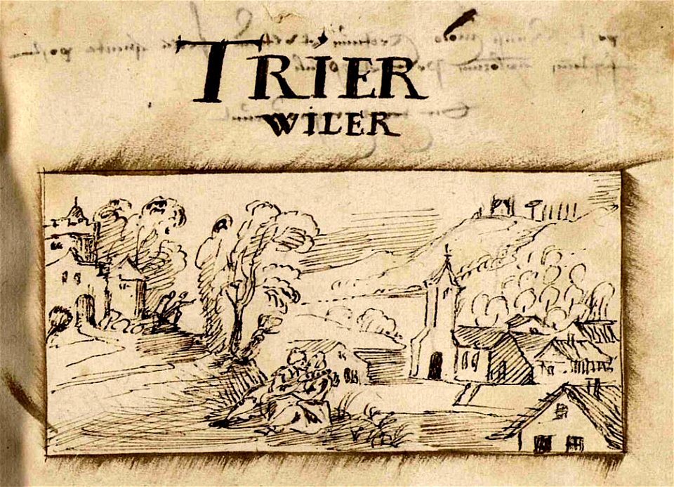 Trierwiler by Jean Bertels 1597