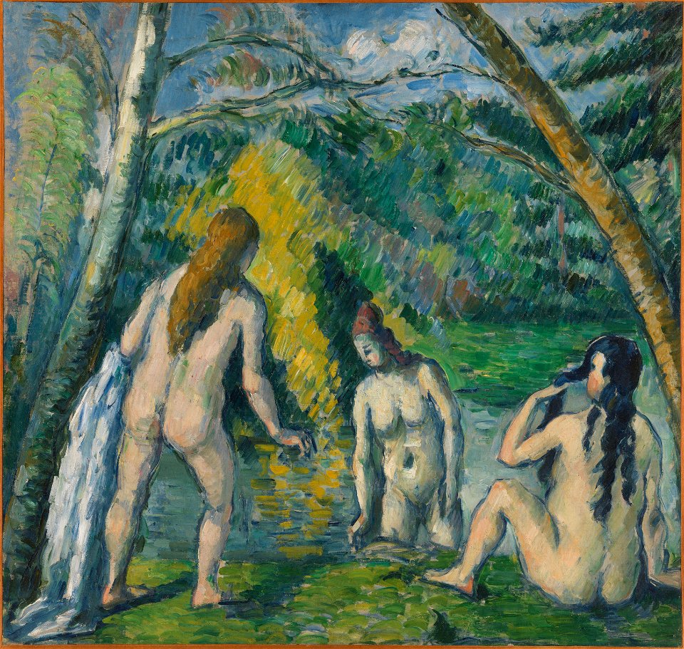 Trois baigneuses, par Paul Cézanne, Musée du Petit Palais