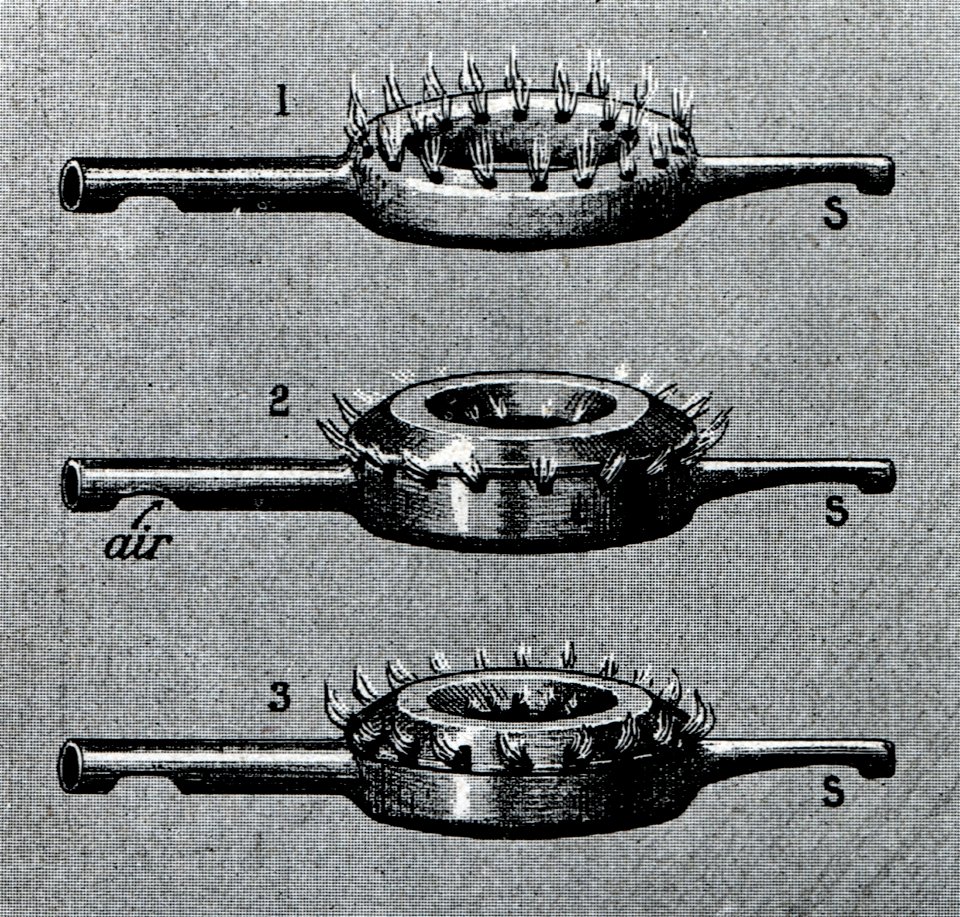 Trois types de trûleurs de réchauds à gaz, No 3908 Page 95