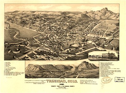 Trinidad, Colo. 1882 county seat of Las Animas County. LOC 75693144