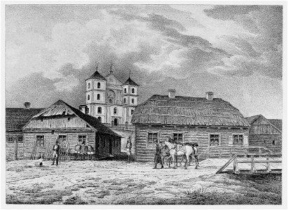 Troki, Vilenskaja, Fara. Трокі, Віленская, Фара (A. Adam, 4.07.1812) (3)