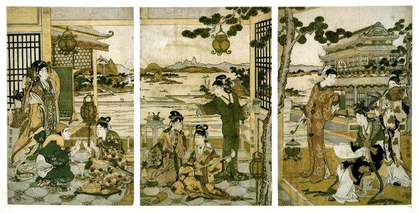 Triptych print (BM 1909,0618,0.84.1-3 3)