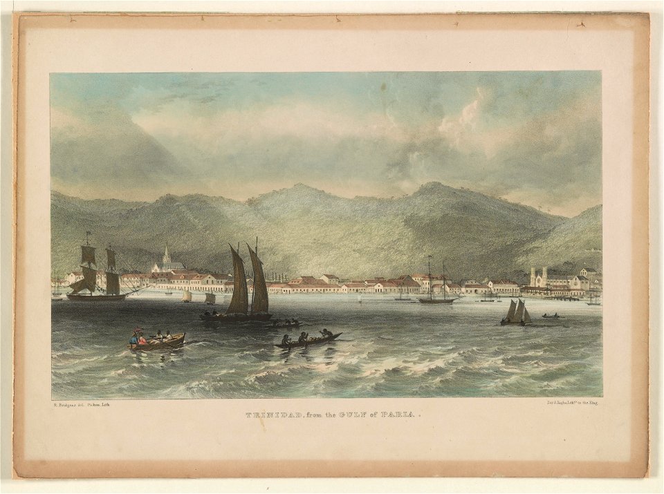 Trinidad, from the Gulf of Paria LCCN2003681533