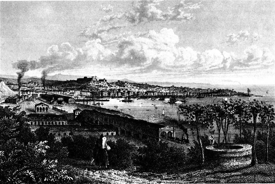 Trieste panoramic c1855