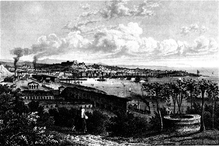 Trieste panoramic c1855