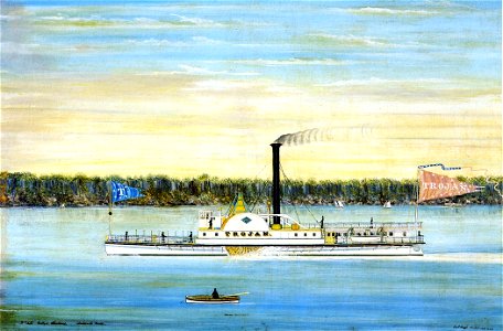 Trojan (steamboat 1845) by Bard Bros