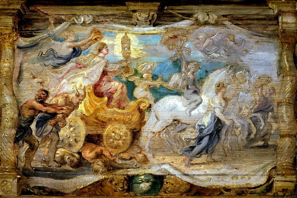 Triumph of the Church - bozzetto