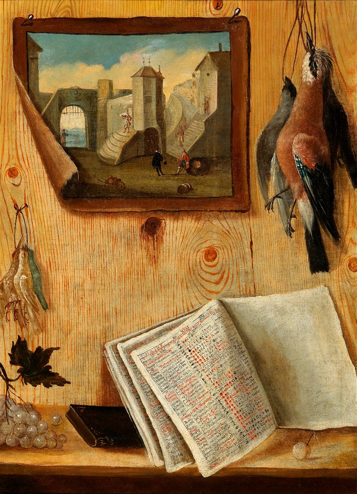 Trompe l'oeil deutsch 18Jh 2
