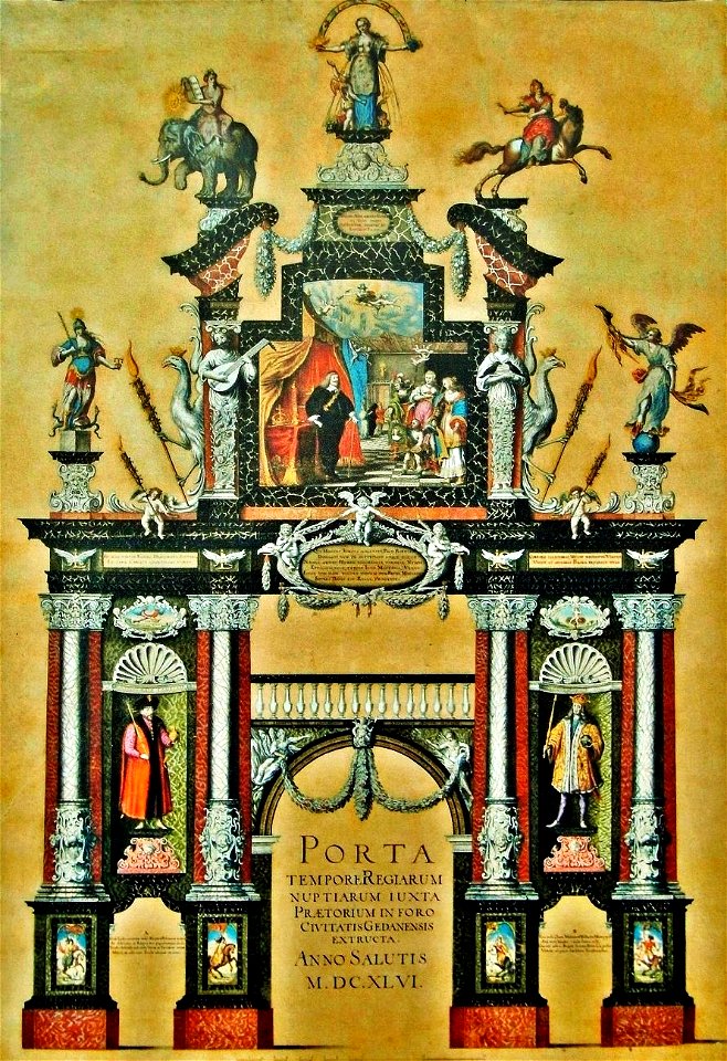 Triumphal Arch in Gdansk