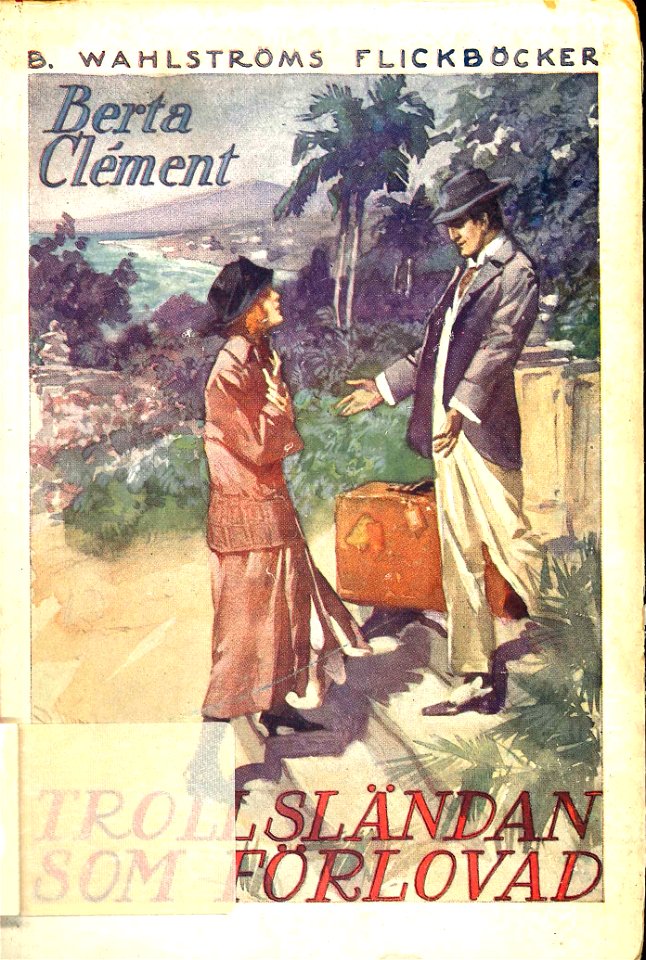 Trollsländan som förlovad - David Ljungdahl 1925