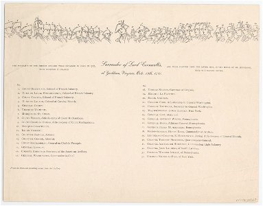 Trumbull SurrenderOfCornwallis Key