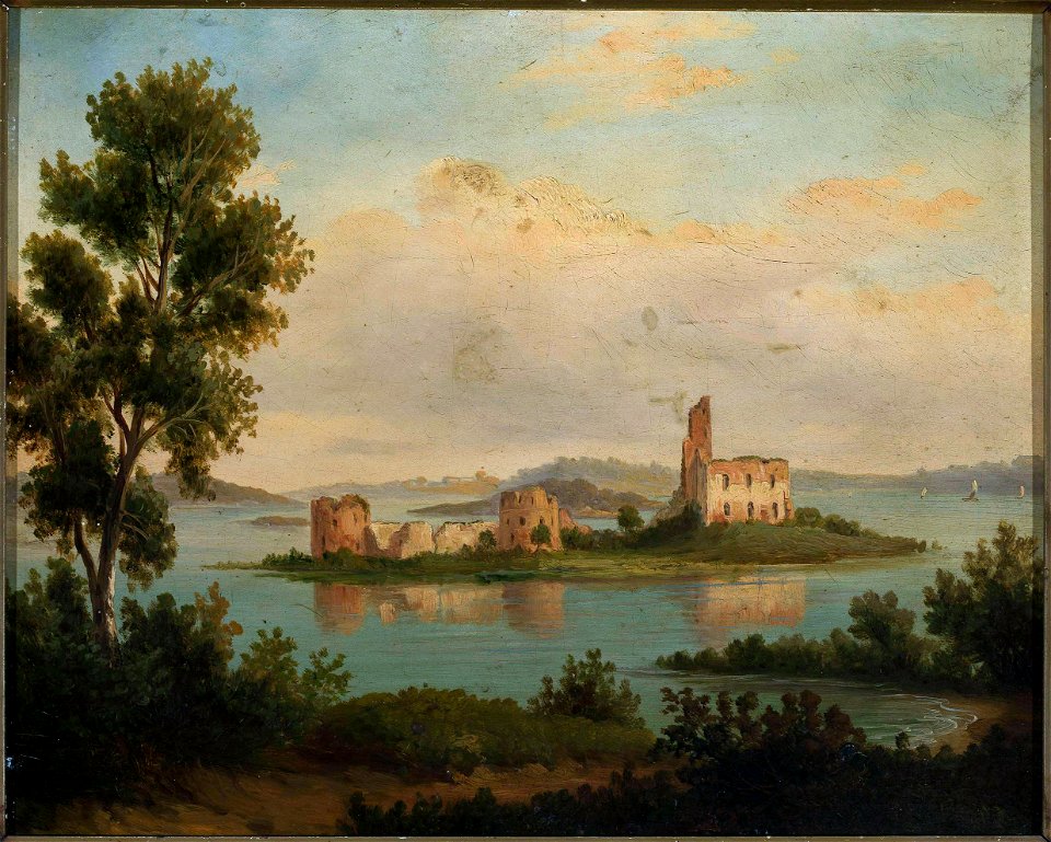 Trocki zamak. Троцкі замак (C. Breslauer, 1845-51)