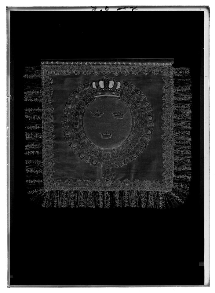 Trumpetfana - pukfana - Livrustkammaren - 52709-negative