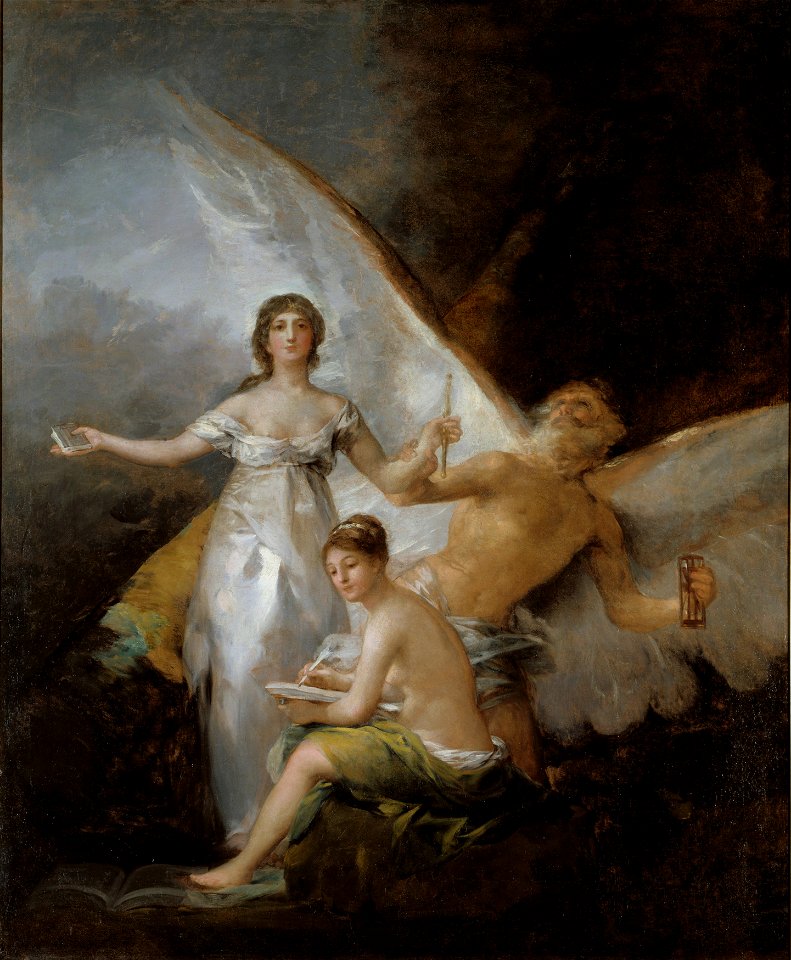 Truth, Time and History (Francisco Goya Y Lucientes) - Nationalmuseum - 22643