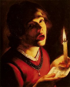 Trophime Bigot Singer Candle