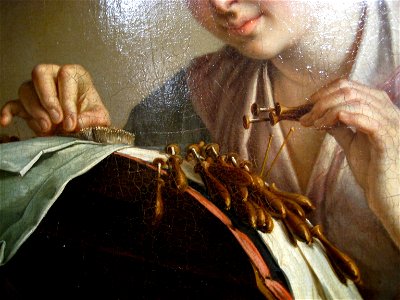 Tropinin lacemaker (Tropinin museum) detail 01