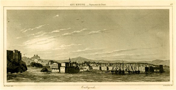 Trébizonde - Texier Charles Félix Marie - 1882