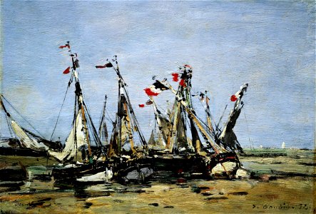 Trouville, Awaiting the Tide RMG BHC2378