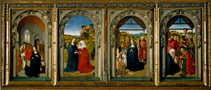 Tríptico de la vida de la Virgen (Bouts)