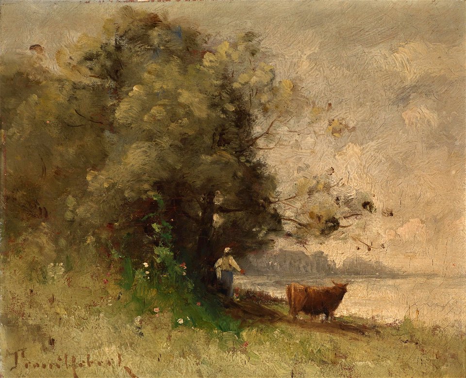 Paul-Désiré Trouillebert - Au bord du lac