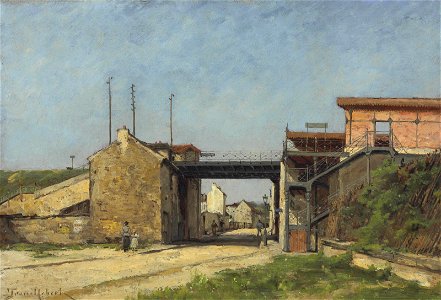 Trouillebert - train station Montempoivre 1888