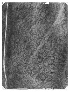 Tröja av silver- och guldbrokad som tillhört Karl X Gustav (1622-1660) - Livrustkammaren - 19617-negative