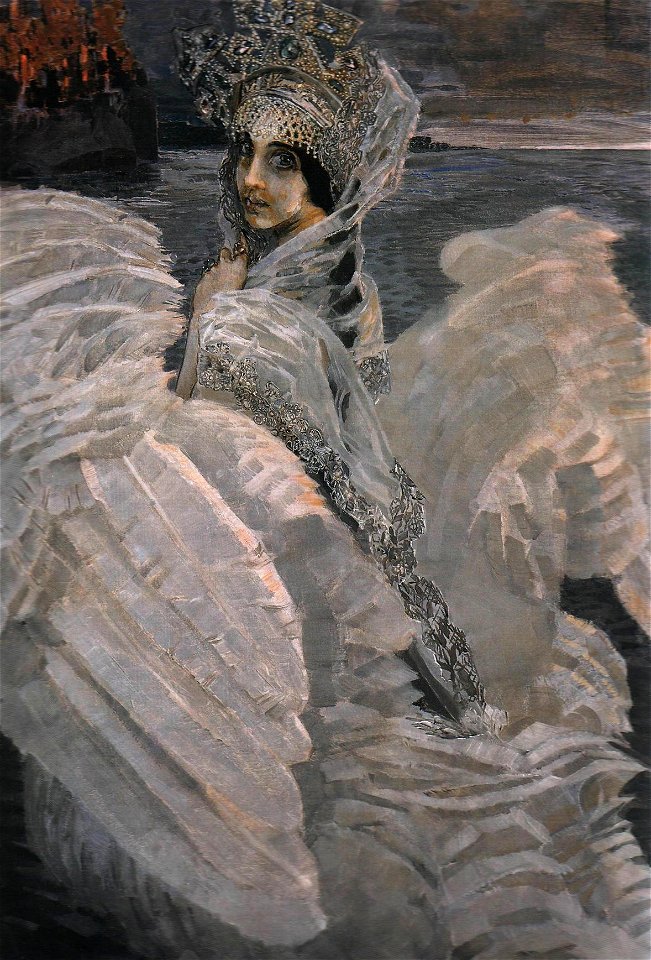 Tsarevna-Lebed by Mikhail Vrubel