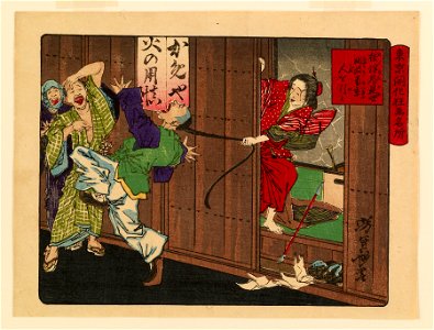 Tsunashima - Tokyo kaika kyoga meisho - Walters 95617