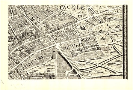 Turgot map of Paris - Sheet 08 - UWM Libraries