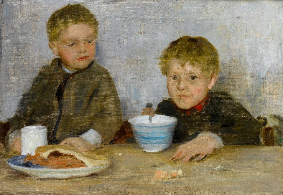 Henry Scott Tuke Georgie and Richard 1889