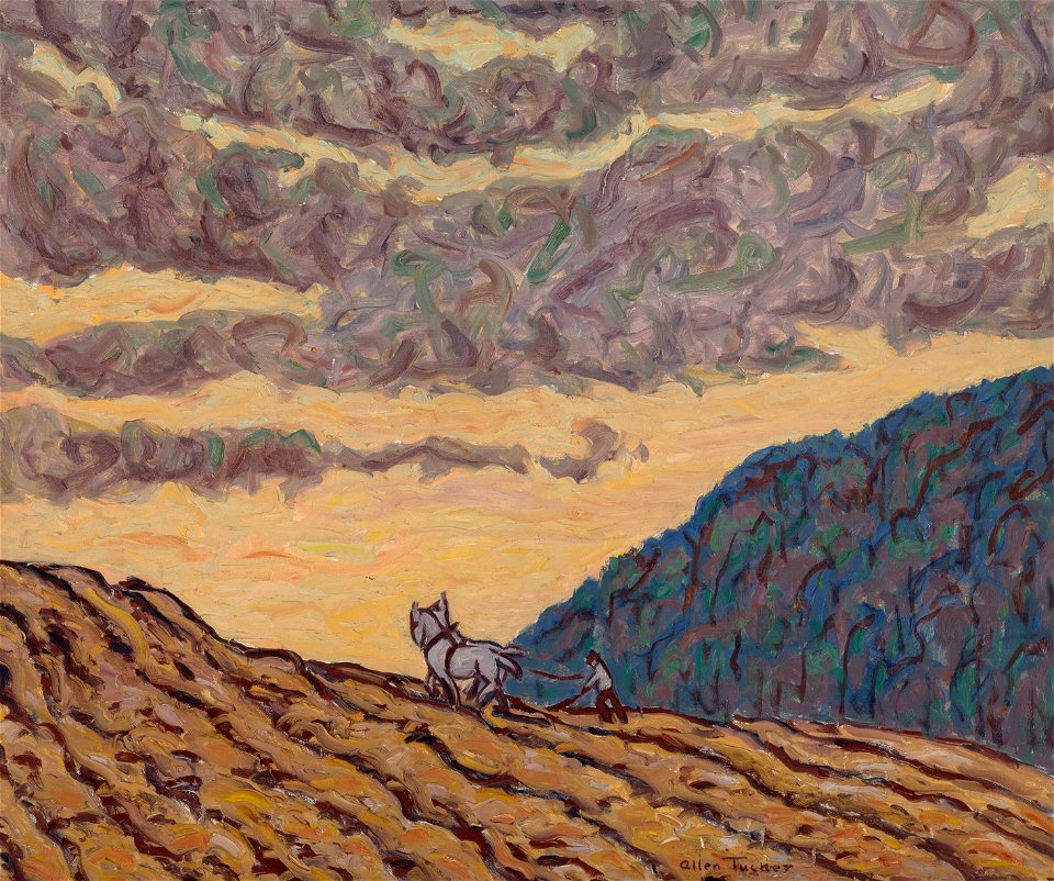 The Last Plowing by Allen Tucker