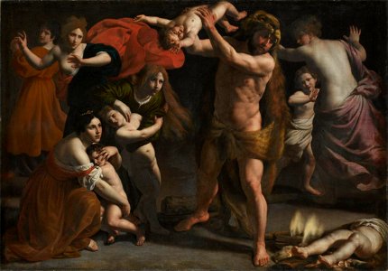 Alessandro Turchi (gen. L'Orbetto) - Der rasende Herkules - 490 - Bavarian State Painting Collections