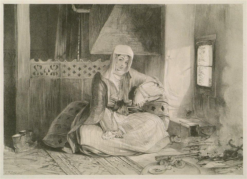 Turkish female - Lewis John F - 1838