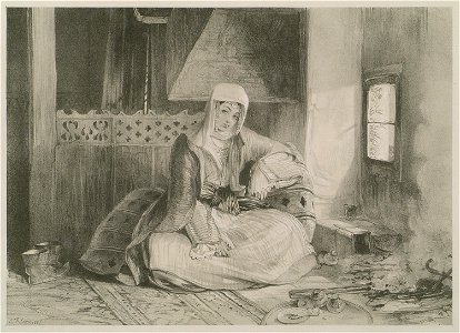 Turkish female - Lewis John F - 1838