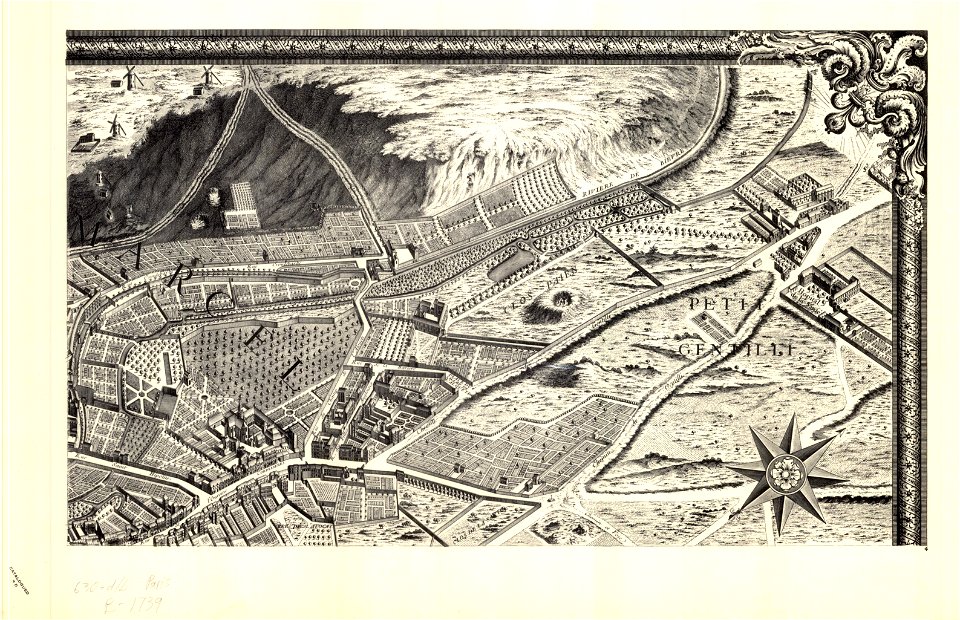 Turgot map of Paris - Sheet 04 - UWM Libraries