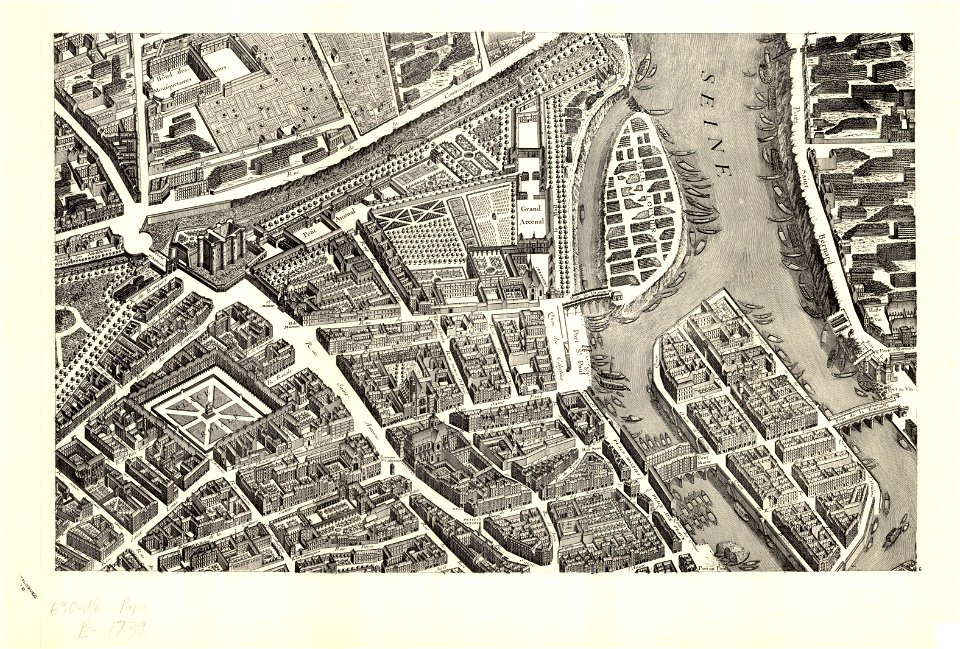 Turgot map of Paris - Sheet 06 - UWM Libraries
