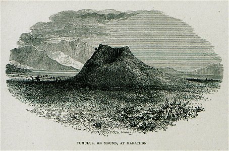 Tumulus, or mound, at Marathon - Wordsworth Christopher - 1882