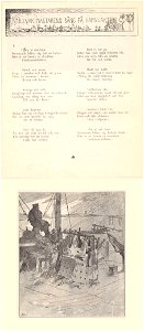 Tullvaktmästarens sång på hamnvakten Sehlstedt Ill av Carl Larsson