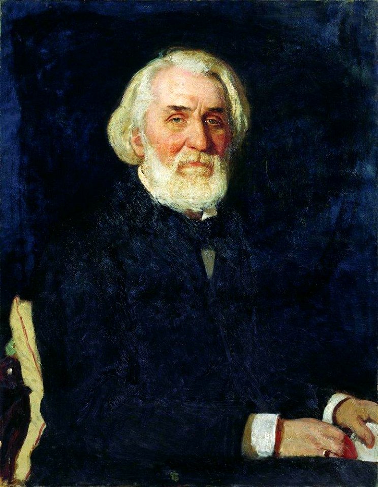 Turgenev by Repin 1879