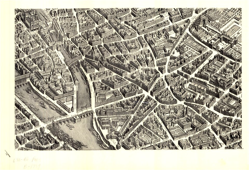 Turgot map of Paris - Sheet 11 - UWM Libraries