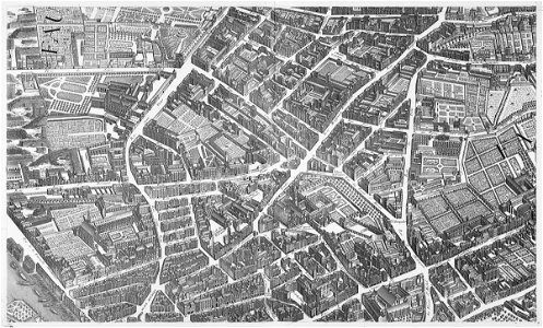 Turgot map Paris KU 07